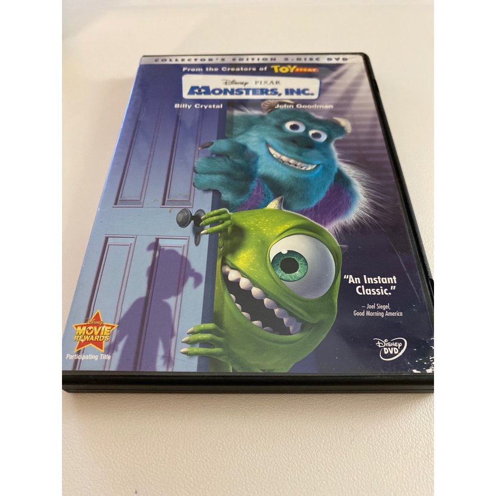 Monsters Inc DVD